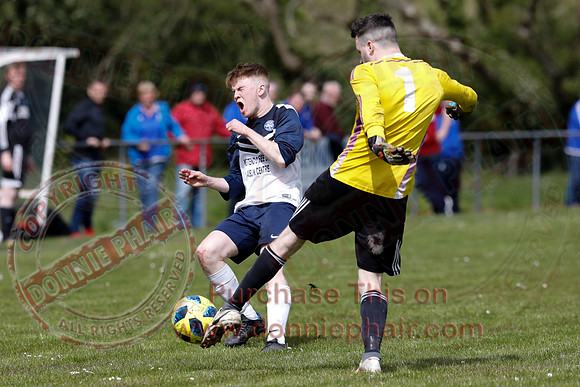 Enniskillen Athletic (2) V Magheraveely (1) in Division Two League Cup Final-6
