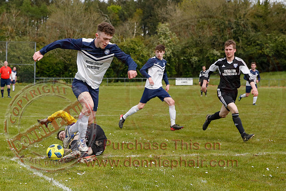 Enniskillen Athletic (2) V Magheraveely (1) in Division Two League Cup Final-8