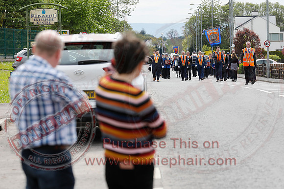 Junior Orange Parade in Ballinamallard-1