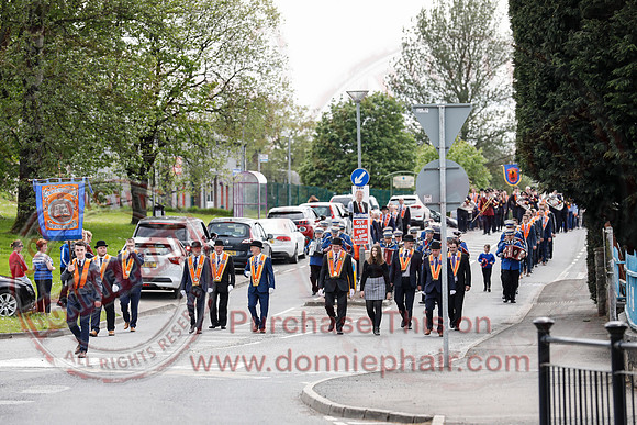 Junior Orange Parade in Ballinamallard-2