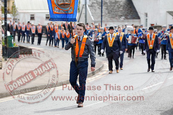 Junior Orange Parade in Ballinamallard-4