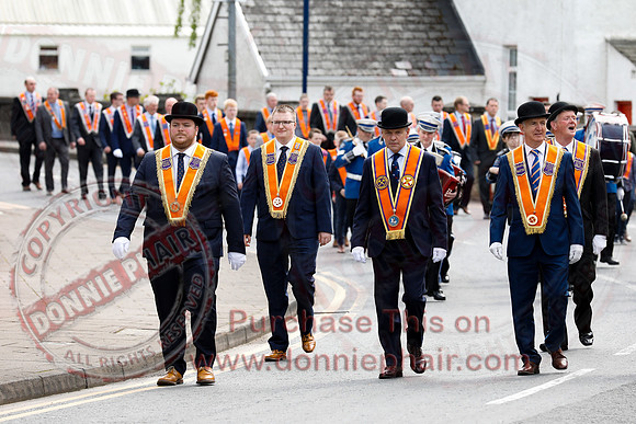 Junior Orange Parade in Ballinamallard-6