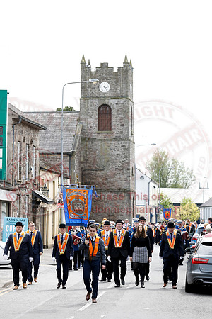 Junior Orange Parade in Ballinamallard-7