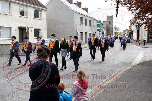 Junior Orange Parade in Ballinamallard-9