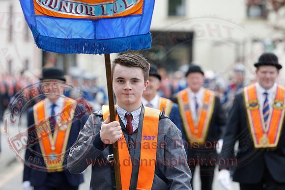 Junior Orange Parade in Ballinamallard-10