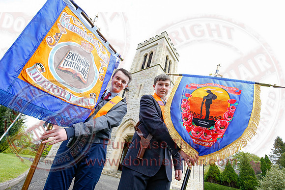 Junior Orange Parade in Ballinamallard-27
