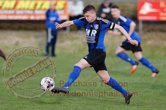 Lisbellaw United (1) NFC Kesh (1) in Mercer Football League-2