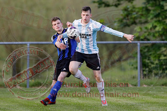 Lisbellaw United (1) NFC Kesh (1) in Mercer Football League-3