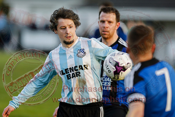 Lisbellaw United (1) NFC Kesh (1) in Mercer Football League-9