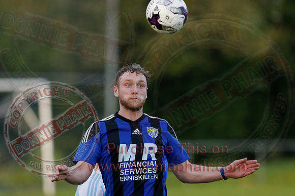 Lisbellaw United (1) NFC Kesh (1) in Mercer Football League-11