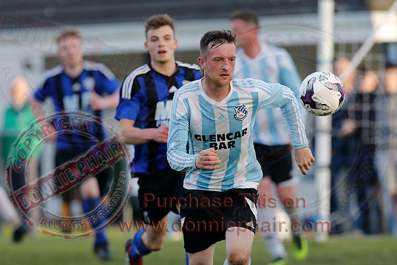 Lisbellaw United (1) NFC Kesh (1) in Mercer Football League-16