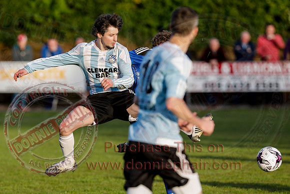 Lisbellaw United (1) NFC Kesh (1) in Mercer Football League-17