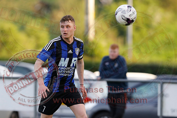 Lisbellaw United (1) NFC Kesh (1) in Mercer Football League-18