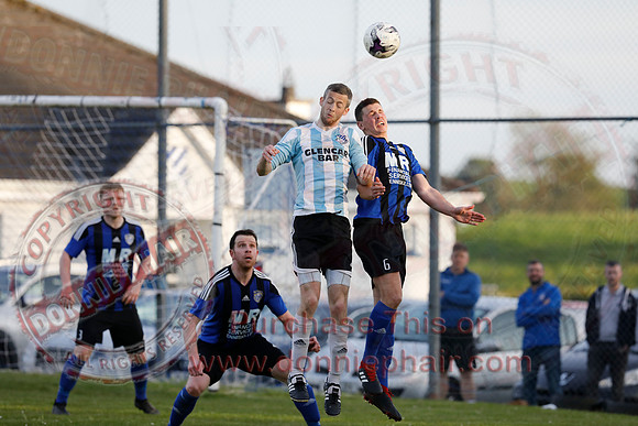 Lisbellaw United (1) NFC Kesh (1) in Mercer Football League-19
