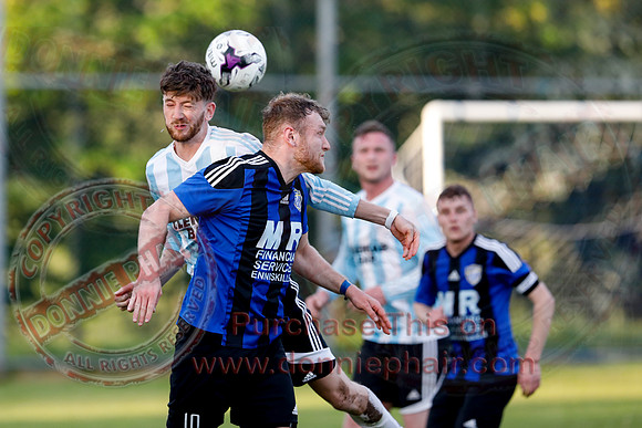 Lisbellaw United (1) NFC Kesh (1) in Mercer Football League-22