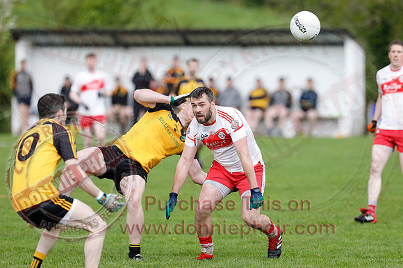 Erne Gaels (3-11) V St. Pats Donagh (2.13) in Senior GAA Football League Division One-1
