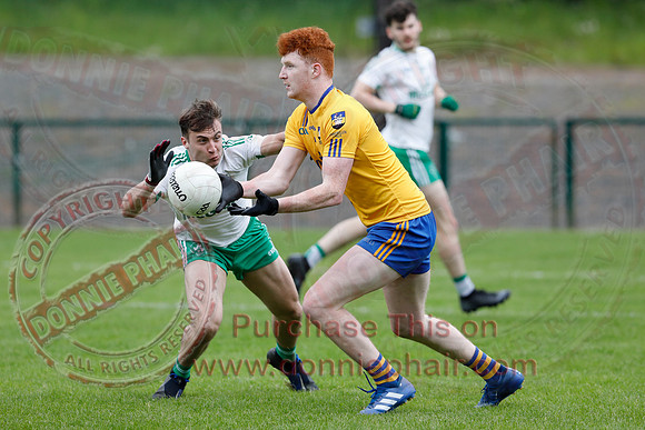 Ederney (0-18) V Enniskillen Gaels (0-12) in Senior GAA Football League Division One-16