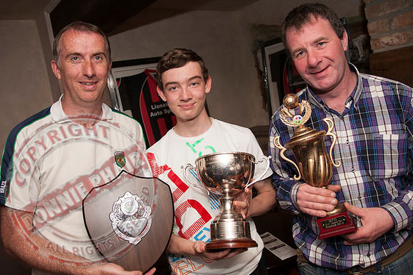 Lisnaskea Rovers Prize Night in Stags Head.