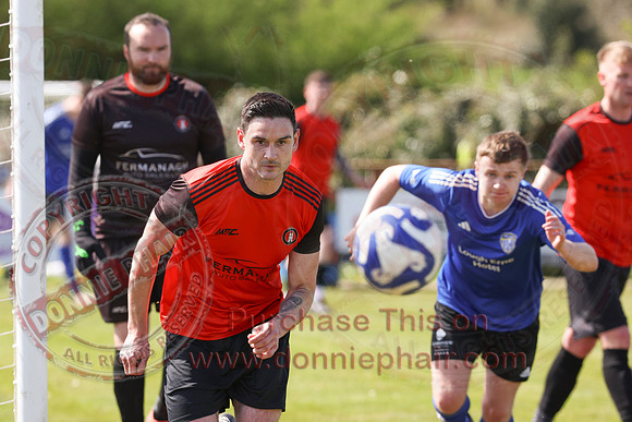 Kesh (1) V Irvinestown (1) in Mercer Football League-13