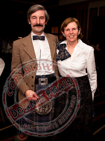 Ulster Scots Society in Fermanagh Celebrate Burns night with a Haggis feast.