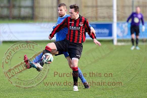 Ballinamallard Reserves (1) V Crusaders (1) in IFA Reserve League.