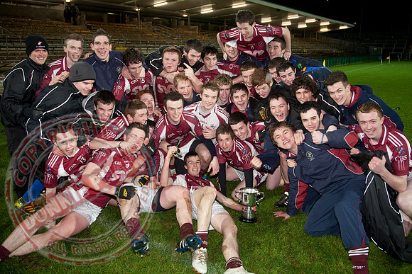 St. Michaels College Enniskillen V Omagh CBS in McCormick Cup game held in Brewster Park.
