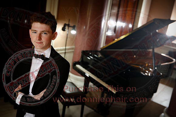 Oisin McManus on the Piano in the run-up to Proms in the Park-28