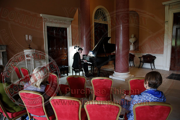 Oisin McManus on the Piano in the run-up to Proms in the Park-5
