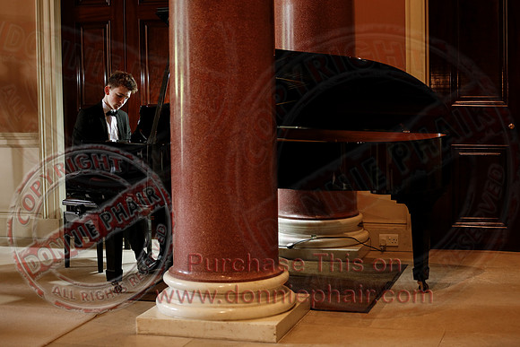 Oisin McManus on the Piano in the run-up to Proms in the Park-12