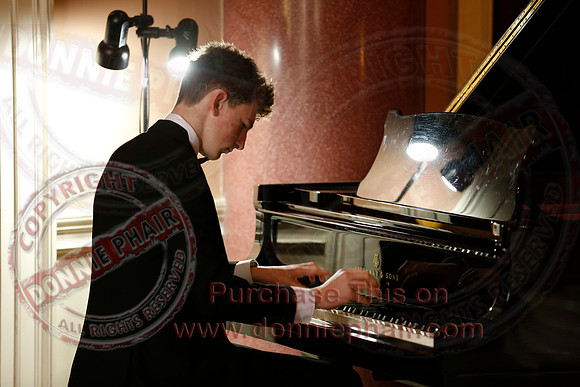 Oisin McManus on the Piano in the run-up to Proms in the Park-17