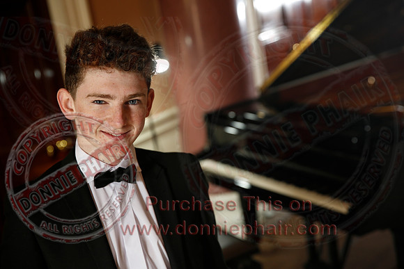 Oisin McManus on the Piano in the run-up to Proms in the Park-25