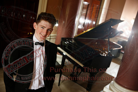 Oisin McManus on the Piano in the run-up to Proms in the Park-23