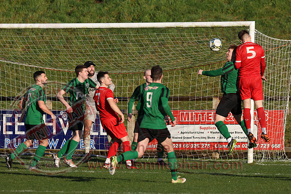 Enniskillen Rangers (6) V All Saints (0) in Irish Junior Cup-1