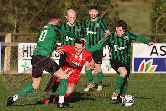 Enniskillen Rangers (6) V All Saints (0) in Irish Junior Cup-3