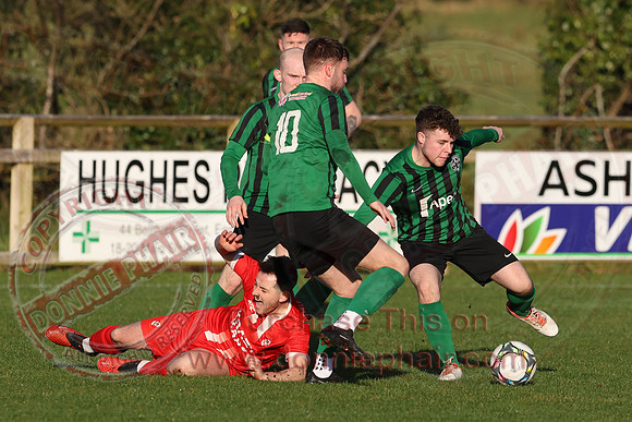 Enniskillen Rangers (6) V All Saints (0) in Irish Junior Cup-4