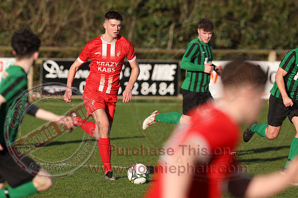 Enniskillen Rangers (6) V All Saints (0) in Irish Junior Cup-5