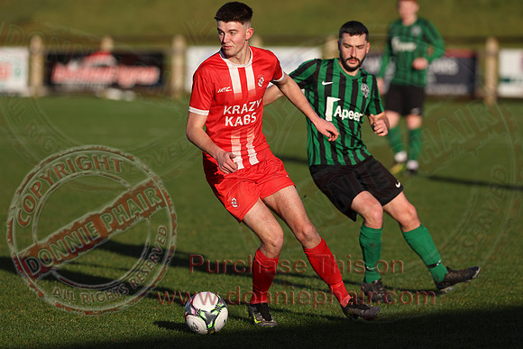 Enniskillen Rangers (6) V All Saints (0) in Irish Junior Cup-7
