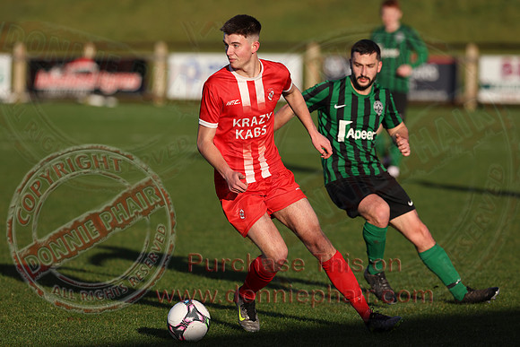 Enniskillen Rangers (6) V All Saints (0) in Irish Junior Cup-8