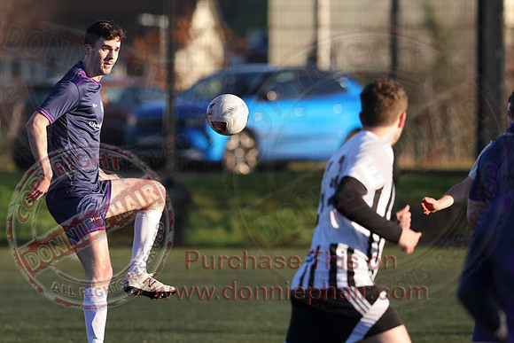 Enniskillen Galaxy (1) V Dunbreen Rovers (0) in Division Three-2