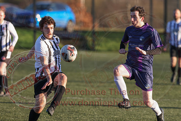 Enniskillen Galaxy (1) V Dunbreen Rovers (0) in Division Three-3