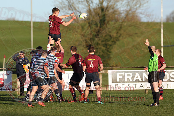 Enniskillen 1st XV (35) V Ballymoney (19) in Irish Cup - Rugby-7