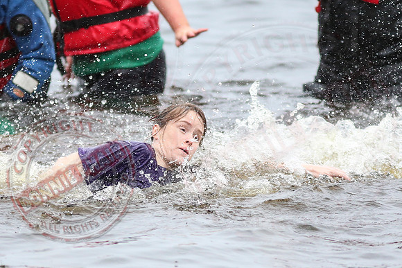 New Years Day Galloon Island Charity Swim