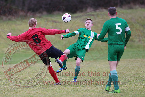 Irvinestown Wanderers (1) V Ardoyne (2) in Irish Junior Cup.