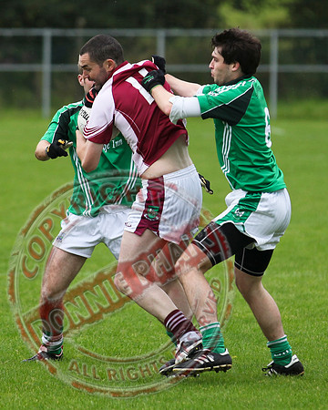 Tempo V Roslea in GAA League Football Match