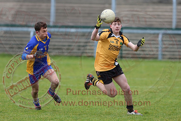 Enniskillen Gaels (4-11) V Erne Gaels (1-9) in Minor GAA Football League Section A