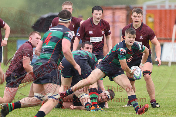 Enniskillen 1st XV (6) V Clogher Valley 1st XV (28) in Ulster Rugby Championship Division One-12