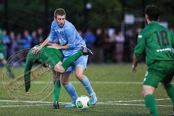 Enniskillen Town (2) V Ballinamallard United Reserve (0) in 75th Coffey Cup Final.