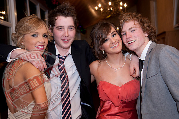 Collegiate Formal held in Corick House Hotel, County Tyrone.
