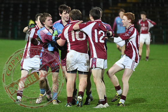 St. Michaels College Enniskillen V Omagh CBS in McCormick Cup game held in Brewster Park.