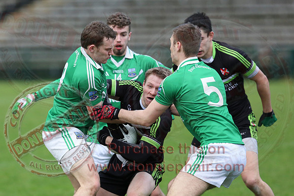 Fermanagh (1-13) V Queen's University (0-9) in Dr. McKenna Cup.